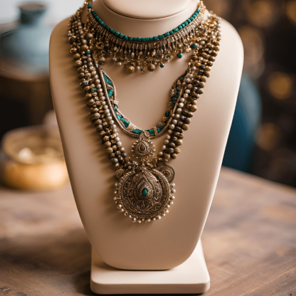 Elegant Nayana Grace short necklace from Bijora, showcasing timeless sophistication and charm.